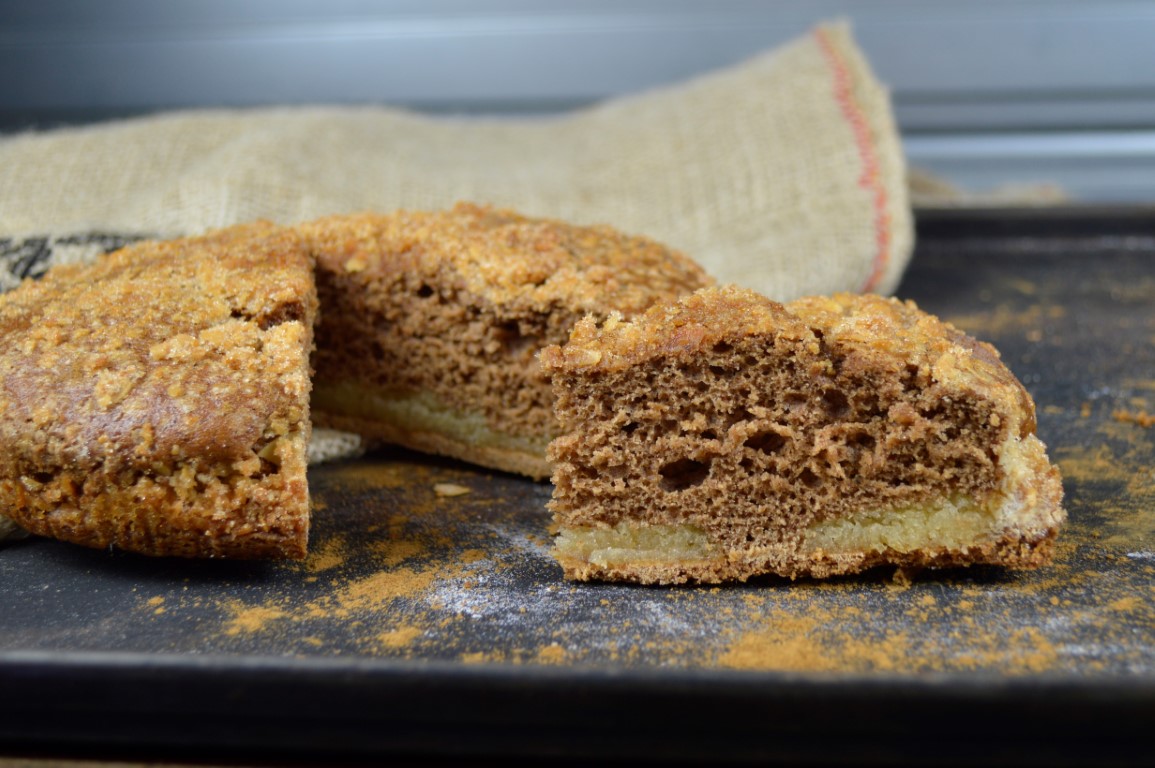 Speculaas ronde cake bestellen Bakkerij van der Grijn
